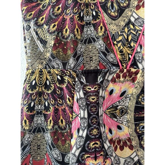 Sandro Womens Floral Print Tie Closure Maxi Dress Multi Colored Size 1 - Picture 14 of 16